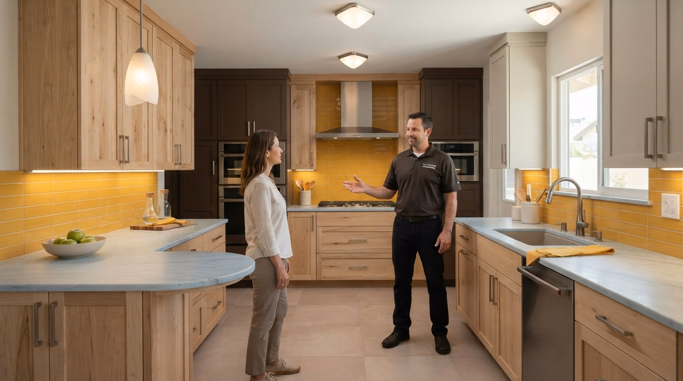 Kitchen Remodeling Company Questions in San Bernardino County.