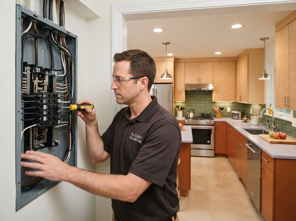 Kitchen Lighting Circuit Electrical in San Bernardino County.